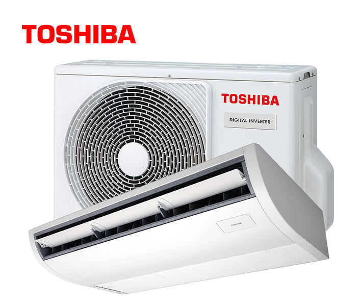 oshiba Under Ceiling Split Systems, Toshiba ceiling-mounted air conditioner, energy-efficient Toshiba under ceiling AC