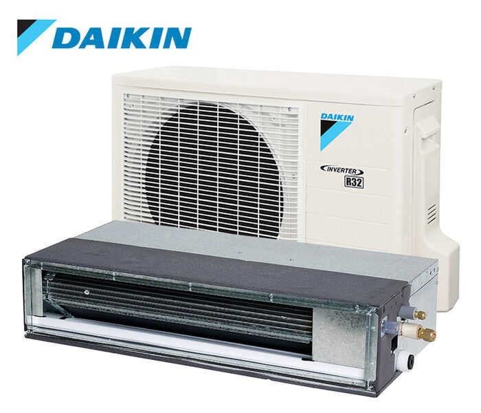 Daikin bulkhead air conditioner, ceiling mounted air conditioner, discreet air conditioning, inverter bulkhead AC, compact HVAC system, Australian made bulkhead AC