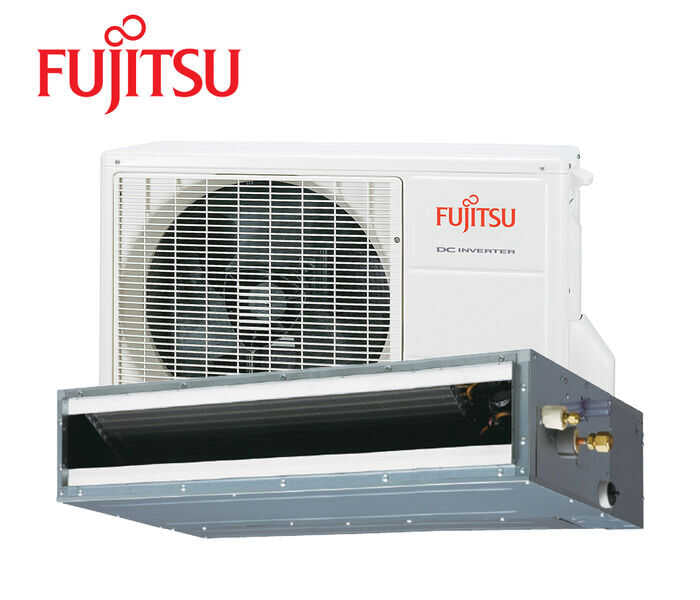 Fujitsu bulkhead air conditioner, ceiling mounted air conditioning, discreet HVAC system, inverter bulkhead AC, quiet cooling and heating, compact air conditioner Australia, energy efficient Fujitsu AC, ceiling AC unit.