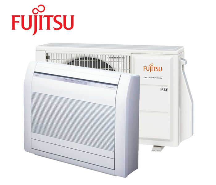 FUJITSU FLOOR CONSOLE 2.5KW 1PH R32 WK-AGTG09KVCA