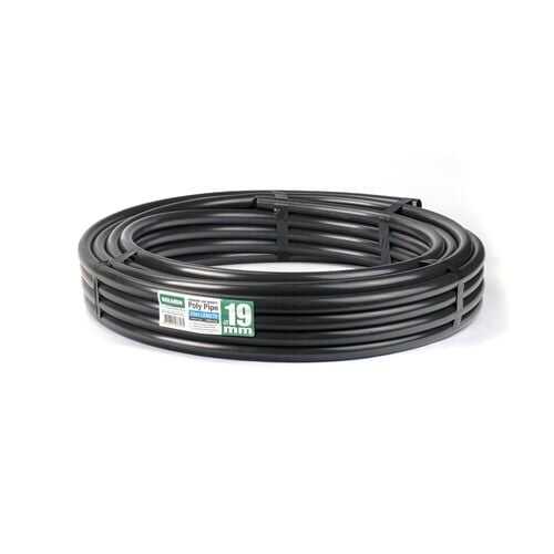 BLACK POLYPIPE 19mm x 25m POLY19B
