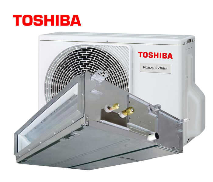 TOSHIBA MID-STATIC DUCTED 14KW R32 WK-RAV-GM1601BTP-E
