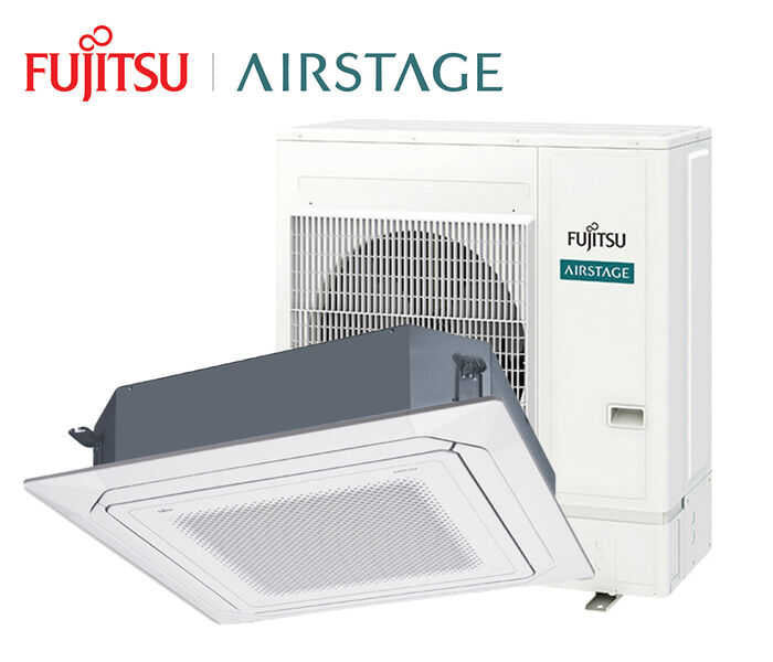 FUJITSU CASSETTE 12.5KW R32 N/C WK-AUTH45KRTA-3P-T5