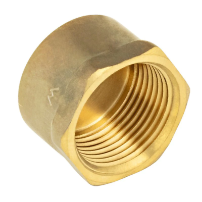 HEX BRASS SCREWED CAP FEMALE 20mm HBC20