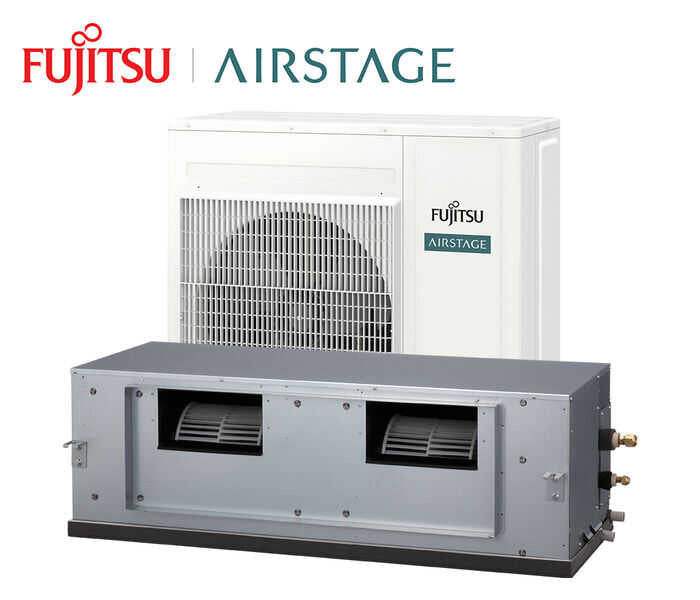 FUJITSU H/S DUCTED 14KW R32 WK-ARTH54KHTA-3PH
