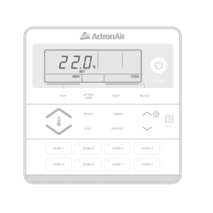 ACTRON 7-DAY DUCTED CONTROLLER W/D WHITE LR7-1W