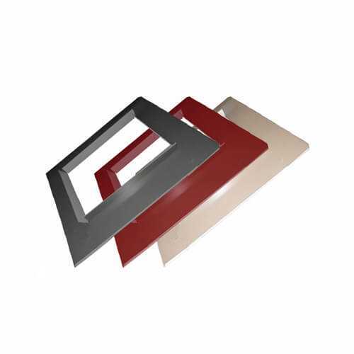 CB FLASHING 550X550 WOODLAND GREY TILE 4 PIECE FC55GREY