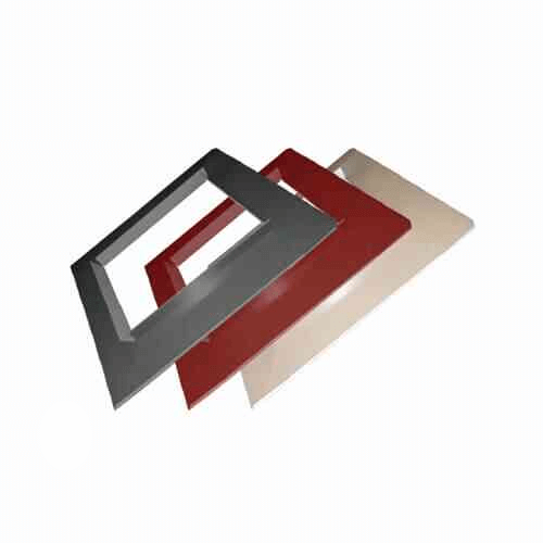 CB FLASHING 550X550 MANOR RED TILE 4 PIECE FC55RED