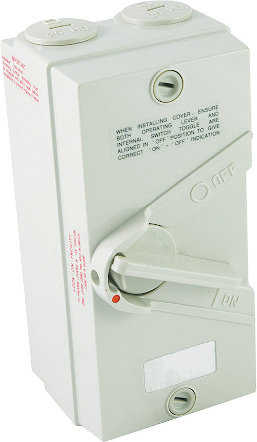 ISO WPROOF 2P 20A IP66 440V ISL220FX