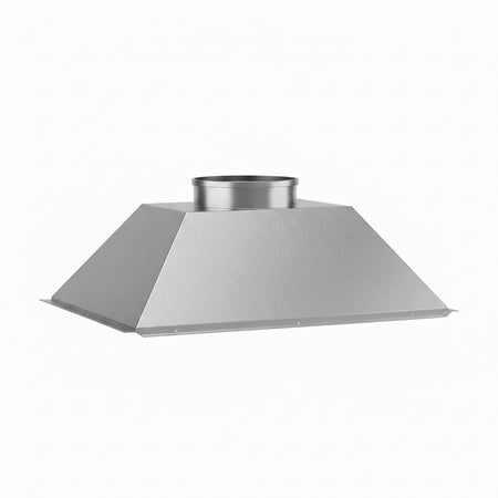 One-way supply air plenum on a white background
