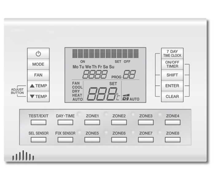 DAI 8 ZONE CONTROLLER 240V BRC230Z8B9