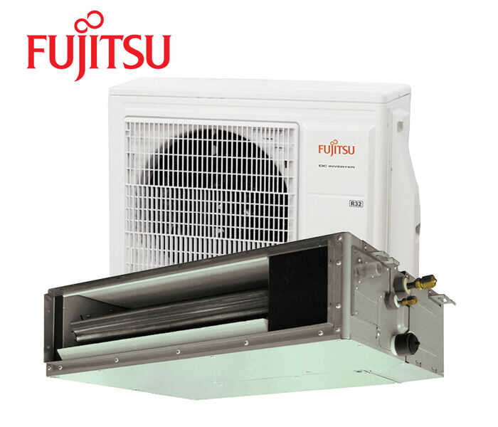 FUJITSU COMPACT BULKHEAD UNIT 3.5KW R32 WK-ARTH12KSLAP