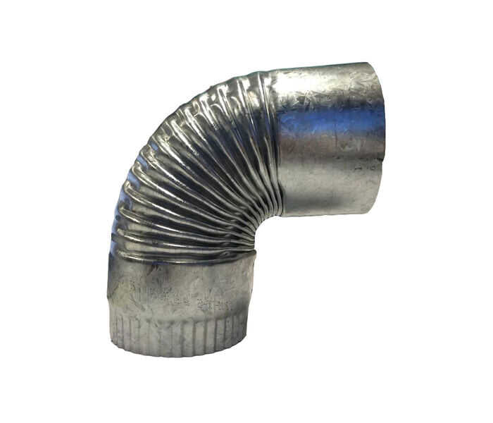 FLUE BEND 90° 125mm BEN90125