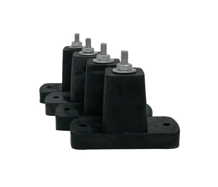 NEOPRENE COND MOUNT SET (4) 80KG(ea) CM12