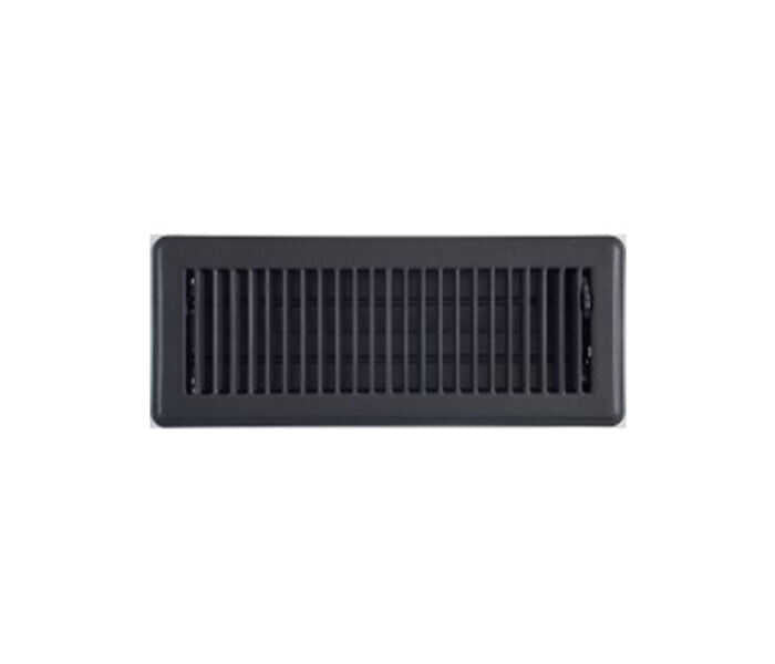 LOUVERED FLOOR REG MTL 300X100 MATT BLACK FGM3010MB