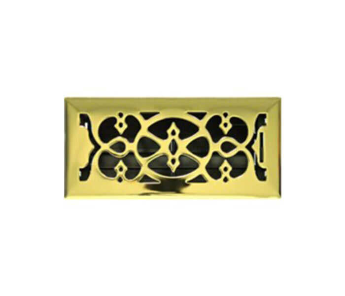 VICTORIAN FLR REG 300X100 POLISHED BRASS FGH3010BS
