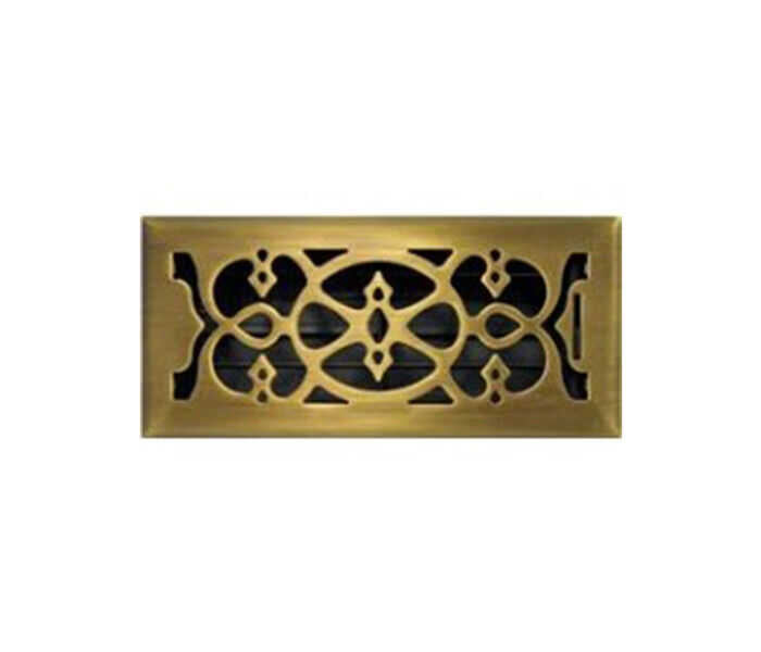 VICTORIAN FLR REG 300X100 ANTIQUE BRASS FGH3010AB