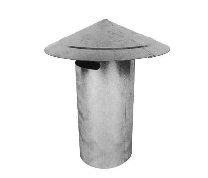 METAL ROOF COWL 150mm GALVANIZED COW150