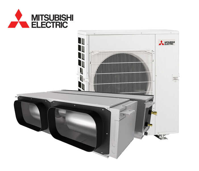 MITSUBISHI ELEC. 2PCE DUCTED 12.5KW WK-PEA-MS125HAAV-1PH